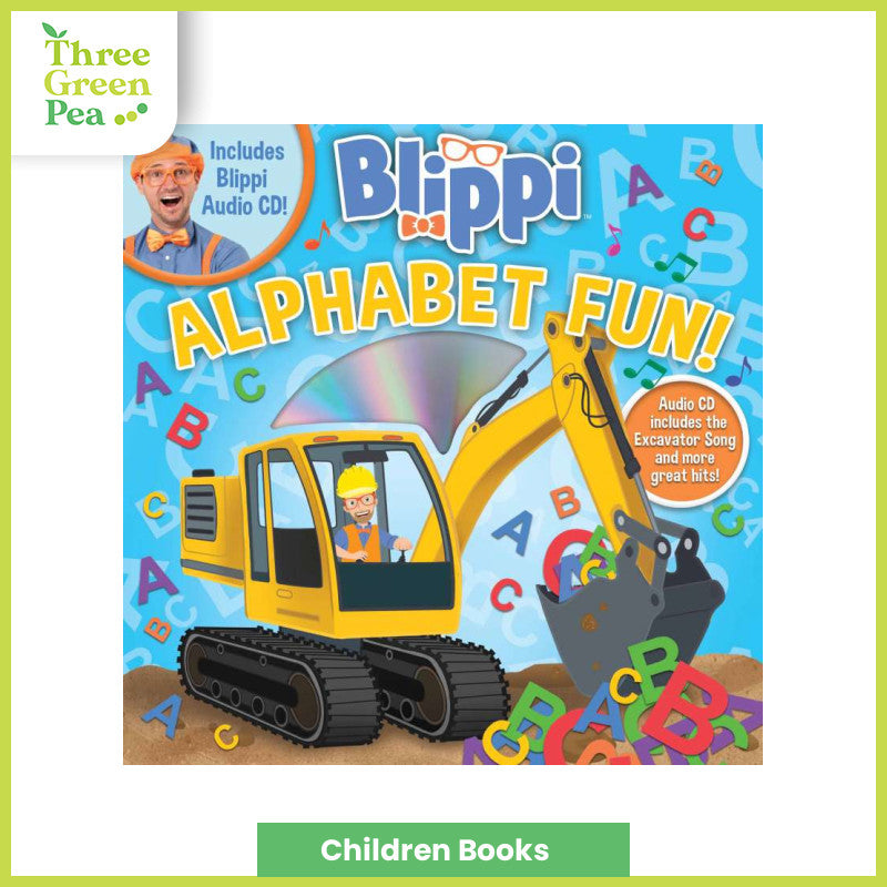 Interactive Children Board Book - Blippi | Alphabet Fun! | Suitable Fo