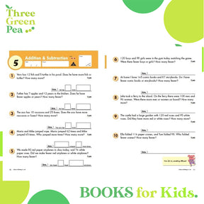 Kumon Math Workbooks Grade 2 WORD PROBLEMS [C1-2]