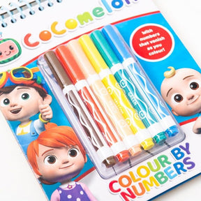 Cocomelon Carry Along Colouring Activity Book | Colour By Numbers | Suitable for 3 years old and above | Gift Ideas for Children