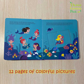 My First Pull-the-tab Fairy Tale Storybook - THE LITTLE MERMAID - Fun & Interesting story for children [B3-4]