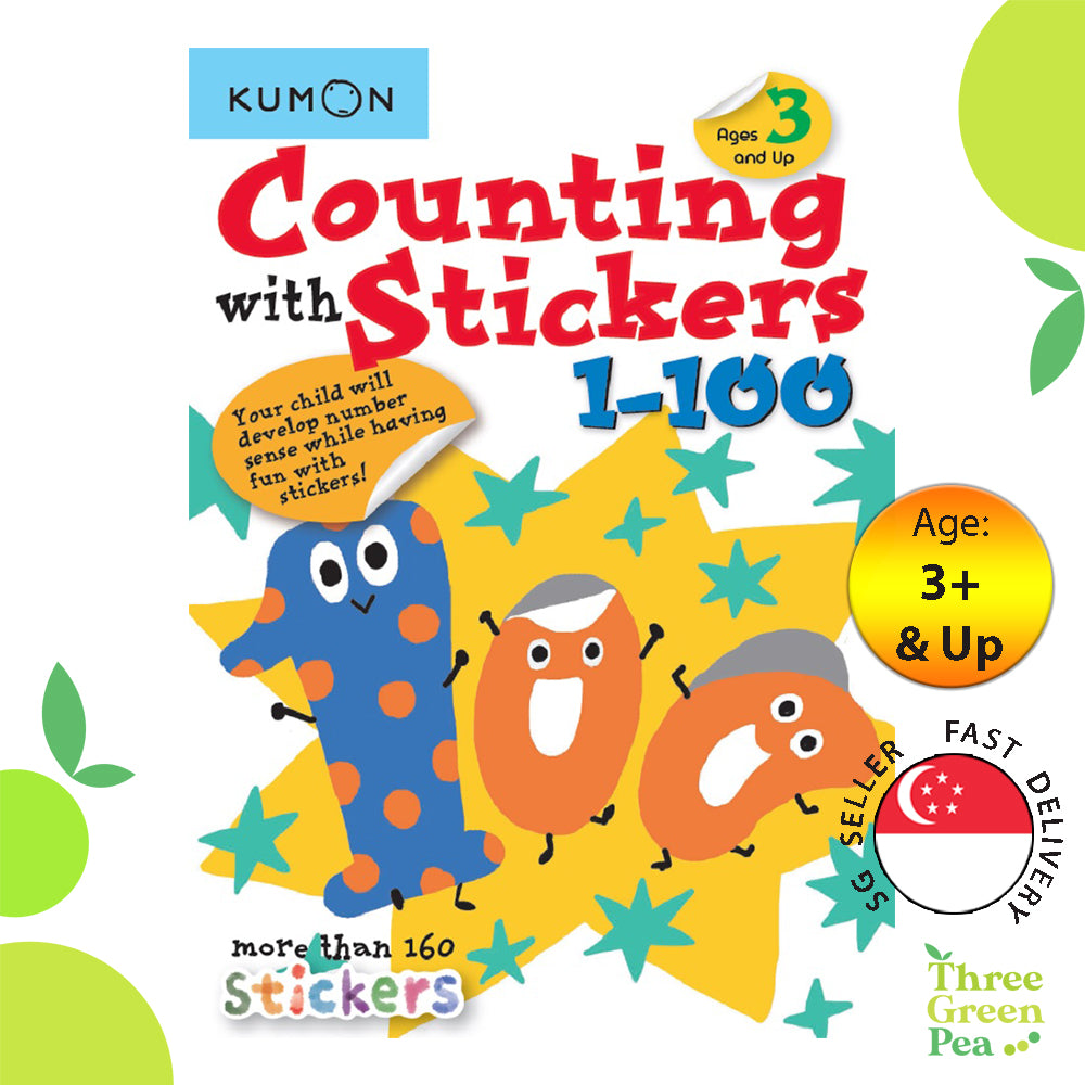 Kumon Workbooks - Counting With Stickers 1-100