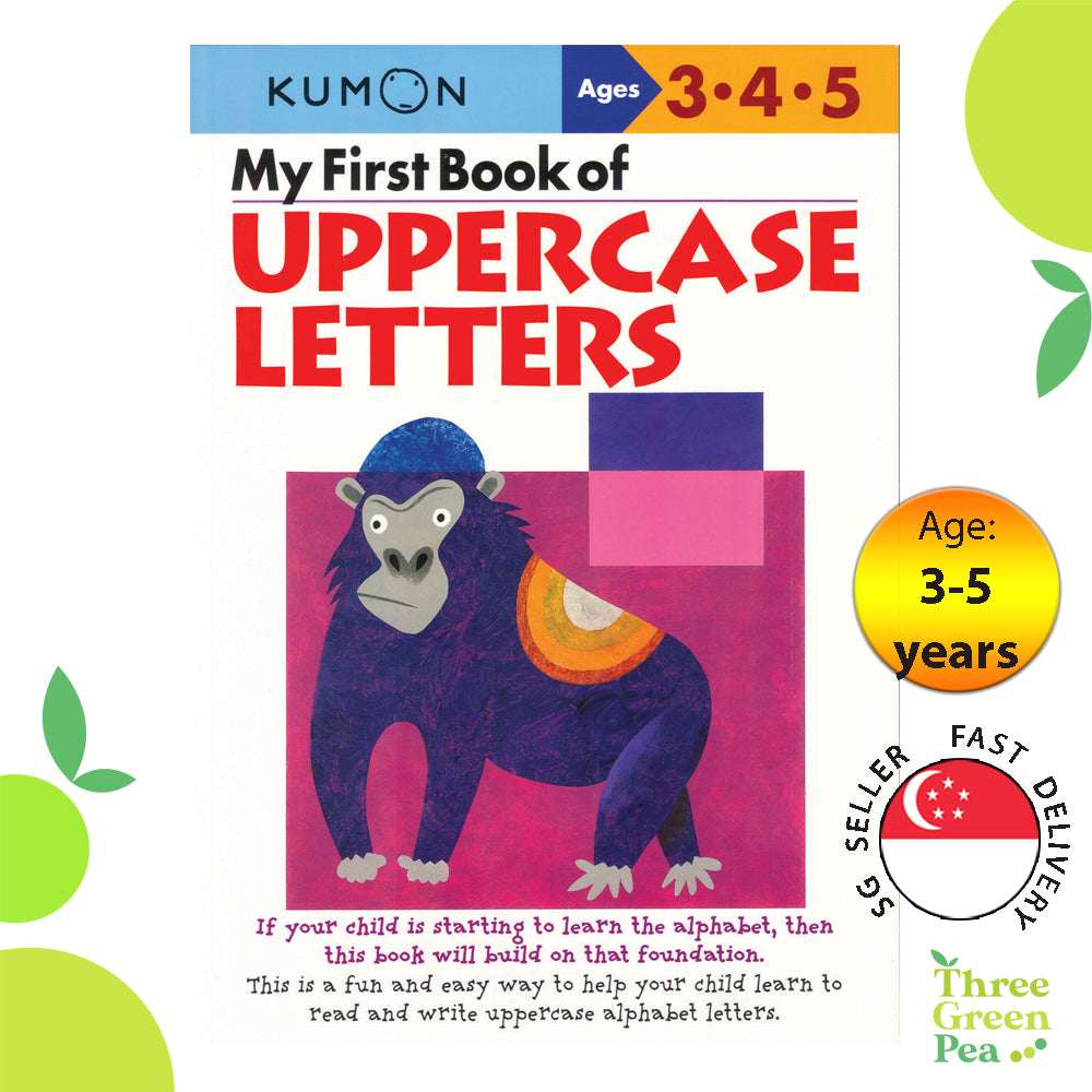 Kumon Verbal Skills Workbook - My First Book Of Uppercase Letters