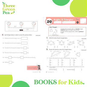 Kumon Math Workbooks Grade 4 - Geometry and Measurement