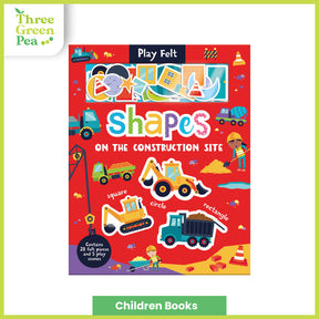 Children Books - Play Felt Series - Shapes / Colours / Counting / First Words | Suitable for Age 3+ [B1-3]