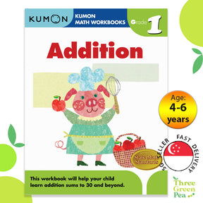 Kumon Math Workbooks Grade 1 ADDITION