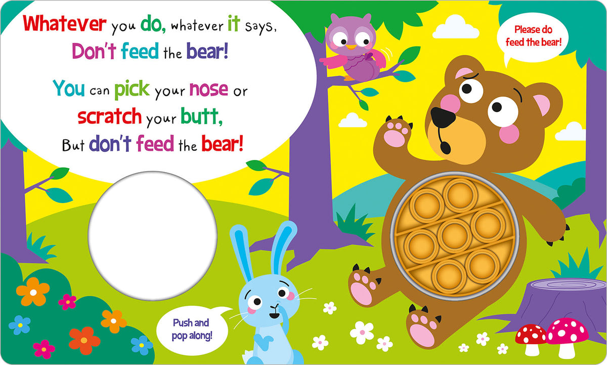 Children Sensory Play & Interactive Books | Push and Pop Silicone Popper with Rhyming Stories | Suitable for Children Age 3 and above | Great Gift Ideas