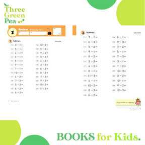 Kumon Math Workbooks Grade 2 SUBTRACTION