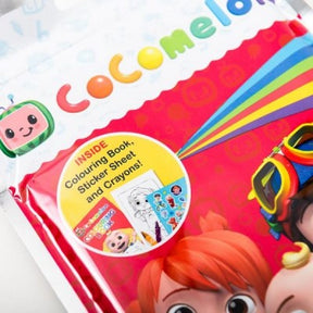 Cocomelon Colouring Activity Set: Grab And Go Activity Pack | Suitable for Kids Age 3 years old and above | Great Party Gift Ideas