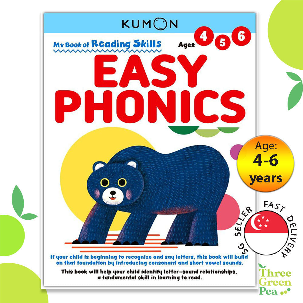 [Original] Kumon Easy Phonics - My Book Of Reading Skills [C3-1]