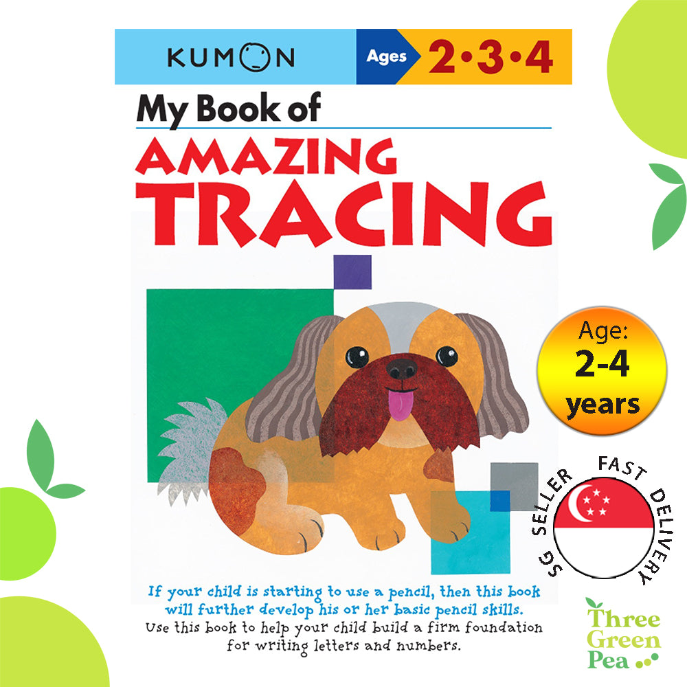 Kumon Basic Skills Workbooks - My Book of Amazing Tracing