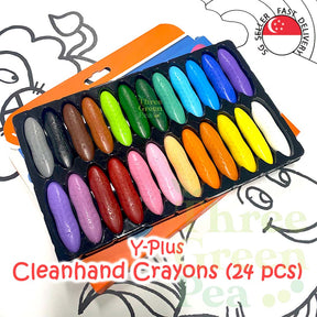Ekana Peanut Shaped Washable Non-Toxic Crayons for Kids 24pcs 12pcs Safe  and Washable crayon for kids