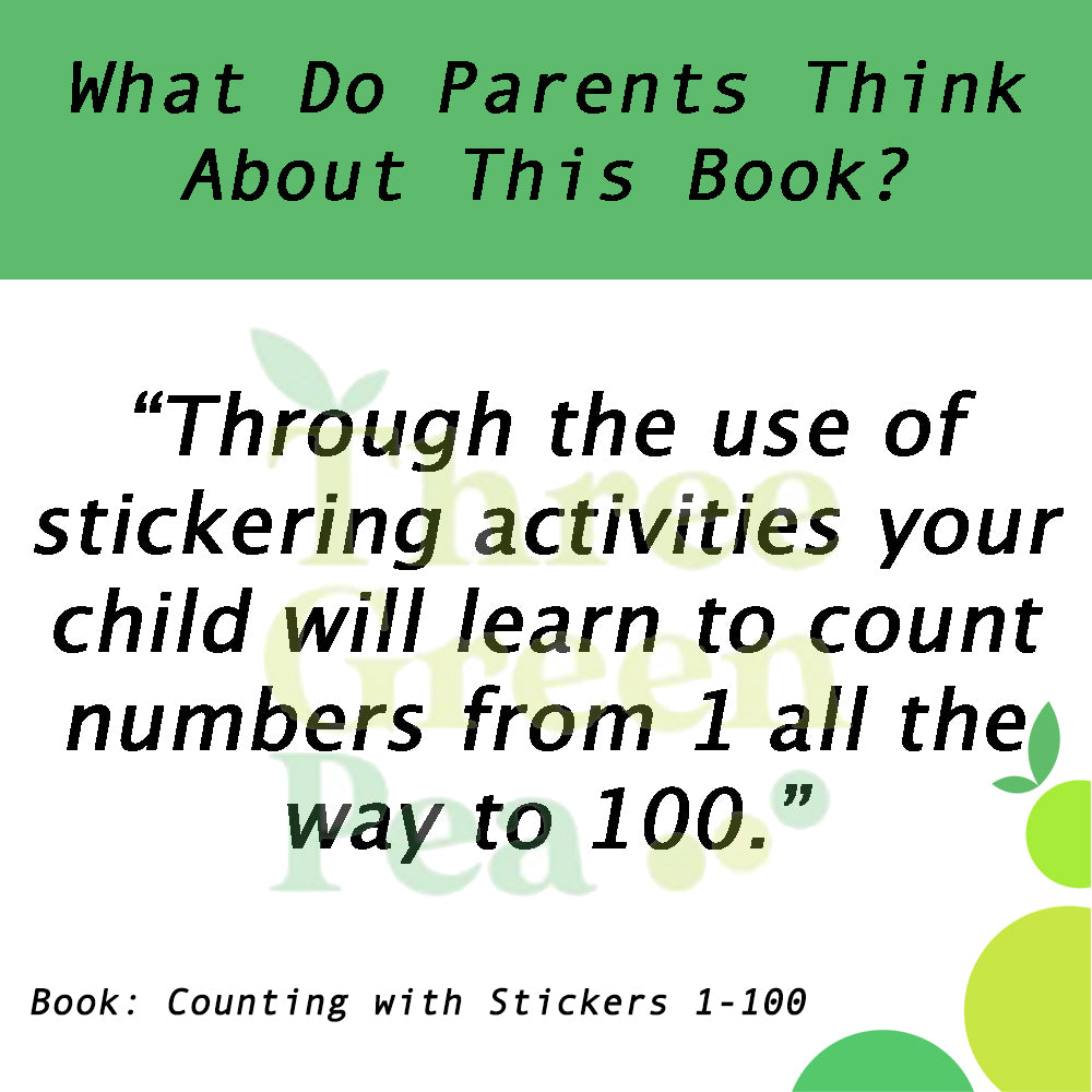 Kumon Workbooks - Counting With Stickers 1-100