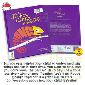 Children Books - Lets Talk About Emotions / Change / Anxiety | Suitable for Ages 5 to 12 yo | Children Development | Early Learning