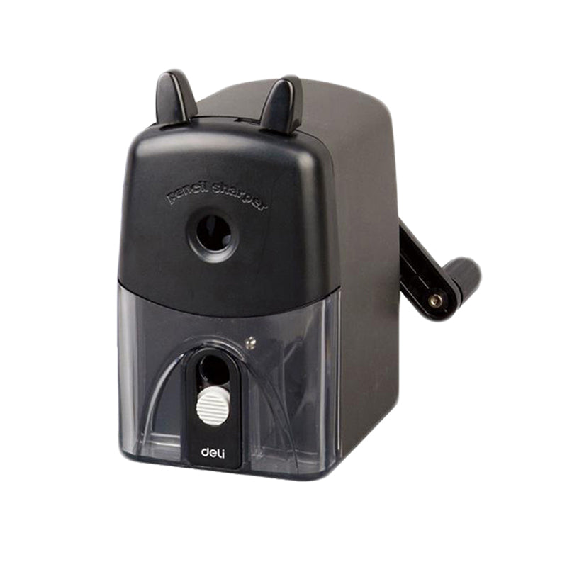 Deli 0635 Rotary Pencil Sharpener | Office Home School Stationery