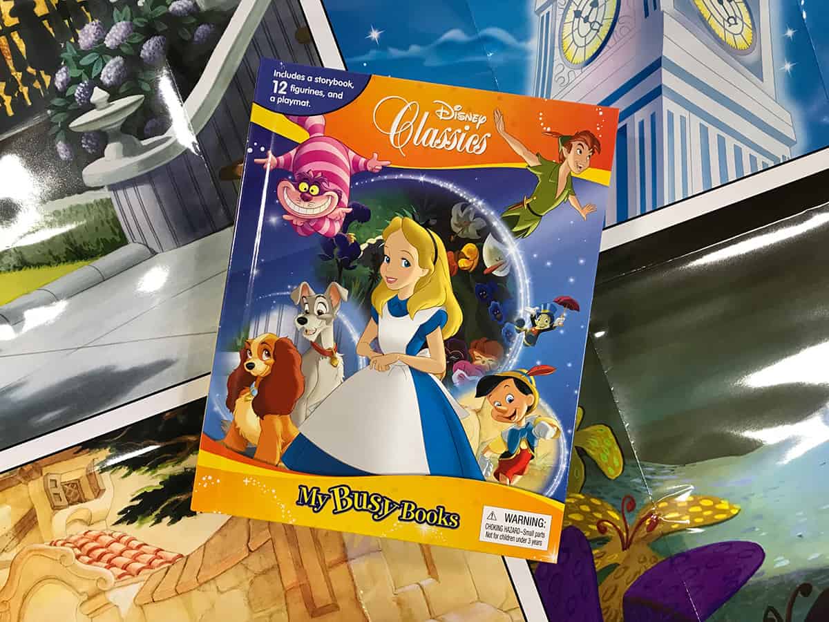 My Busy Book - Disney Classics | 10 Figurines, 1 Playmat and 1 Story Board Book | Great Gift Ideas for Children