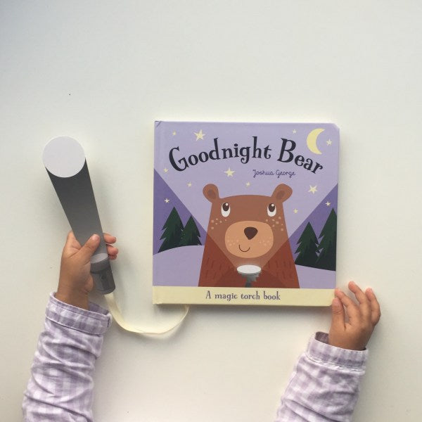 Goodnight Bear Magic Torchlight Interactive Board Book Children Books Bedtime Story