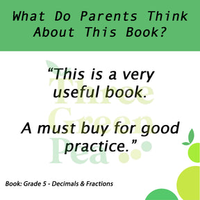 [Original] Kumon Math Workbooks Grade 5 - Decimals & Fractions