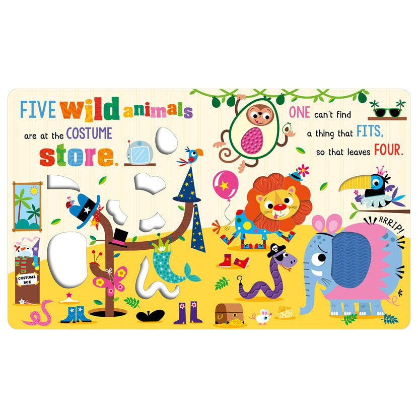 Sensory Books for Children - Touch n Feel Series | Suitable for Babies and Toddlers [B1-1]