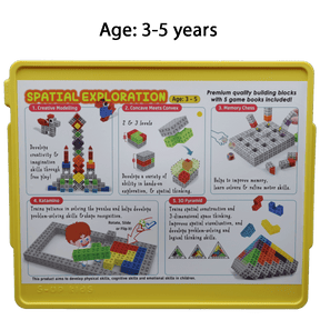 Spatial Exploration Blocks with 5-in-1 Games