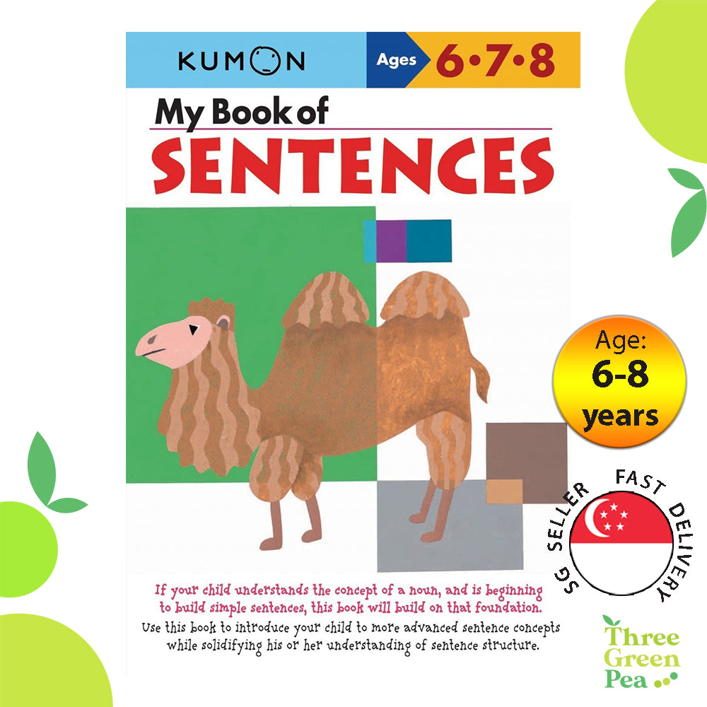 Kumon Verbal Skills Workbooks - My Book of Sentences