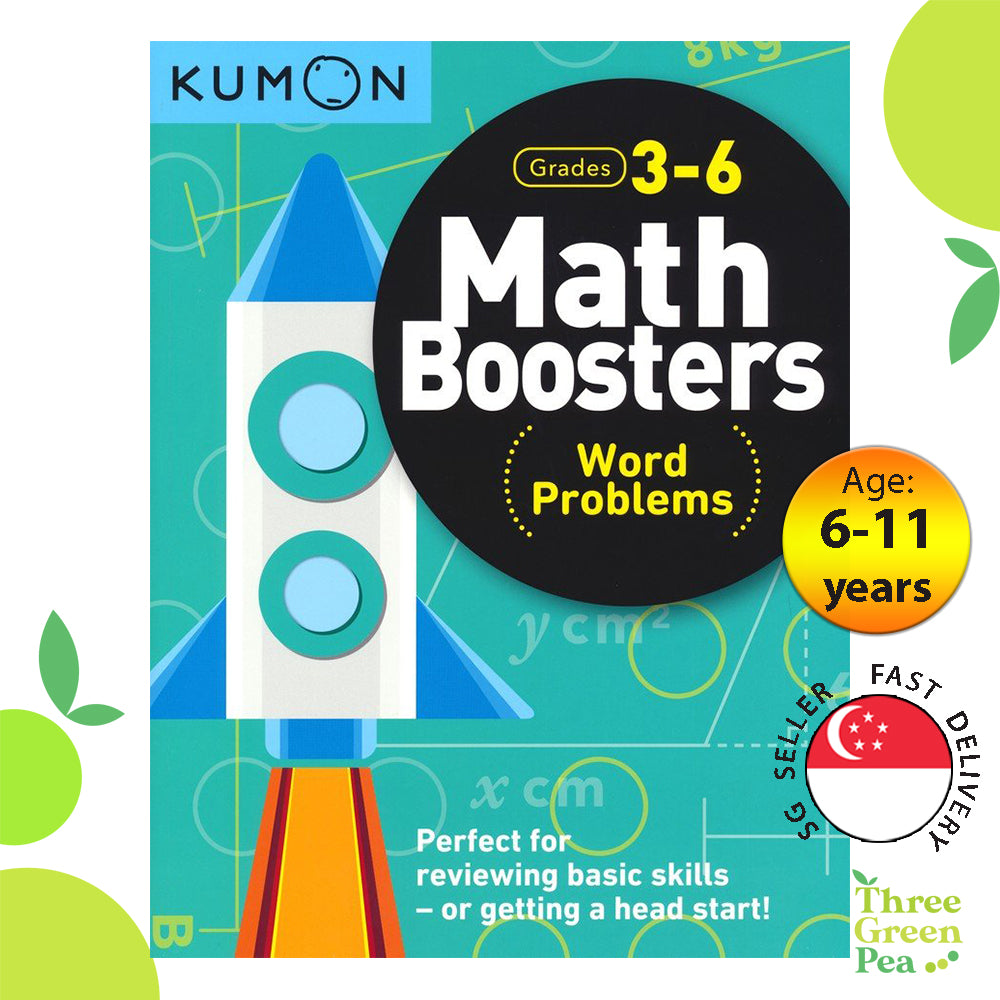 Kumon Grade 3-6 Math Boosters (Word Problems)