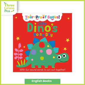 Children Tear-Proof and Washable Books | [Bundle of 2] Unicorn's Magical Wishes and Little Dino's Noisy Day