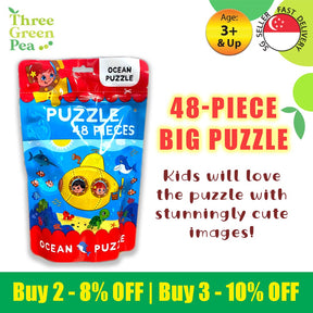 Jigsaw Puzzle In Bag (48 Big Pieces) | Suitable for Ages 3 and Above