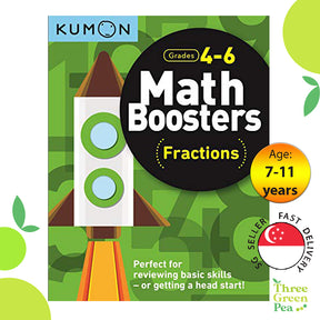 Kumon Grade 4-6 Math Boosters (Fractions)