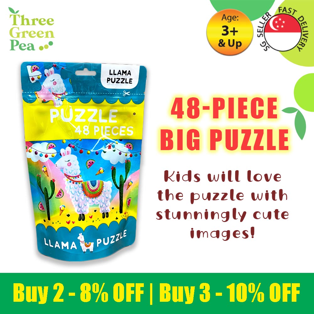 Jigsaw Puzzle In Bag (48 Big Pieces) | Suitable for Ages 3 and Above