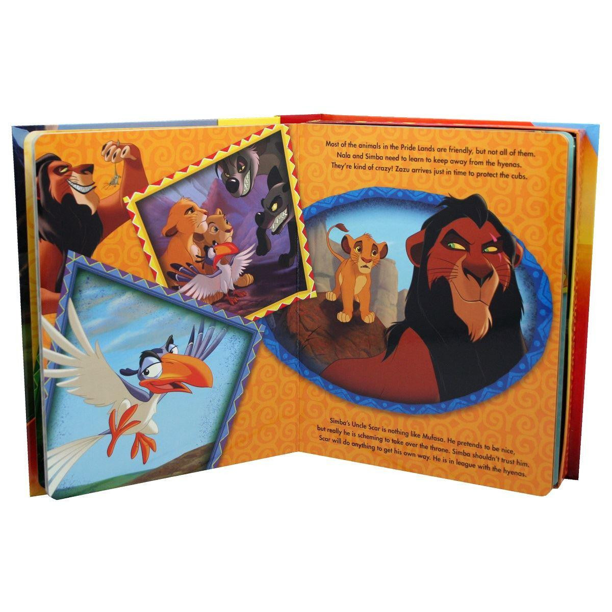 My Busy Book - Disney The Lion King| 10 Figurines, 1 Playmat and 1 Story Board Book Great Gift Ideas for Children [B1-1]