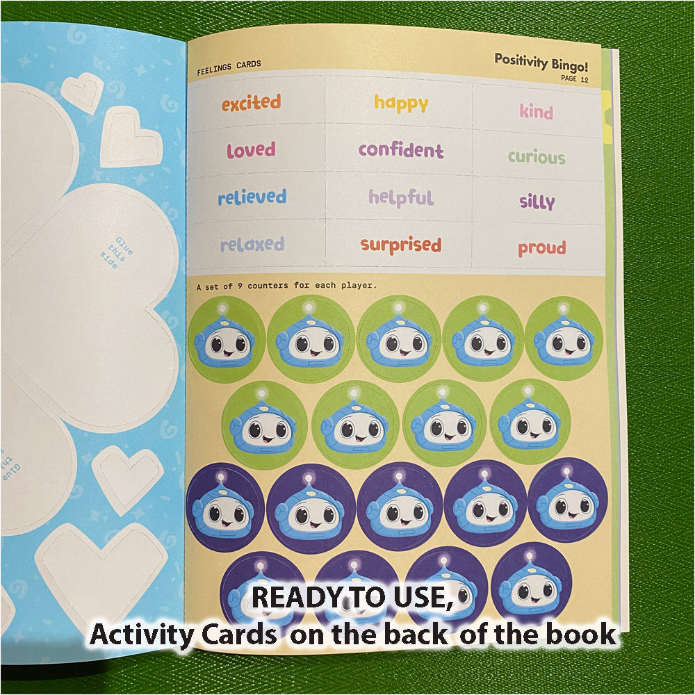 Jasper Let's Choose Kindness - Sticker Activity Book | with Stickers, Activity Cards, Games, Learning Adventure