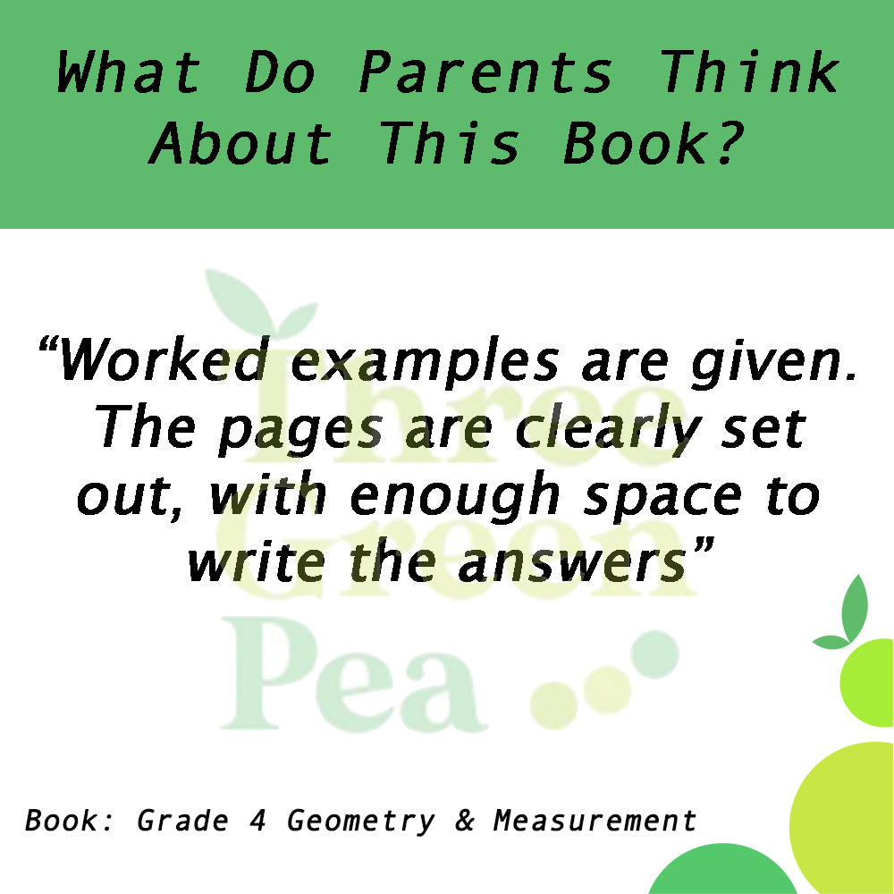 Kumon Math Workbooks Grade 4 - Geometry and Measurement