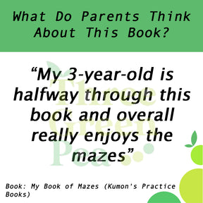 Kumon Basic Skills Workbooks - My First Book of Mazes