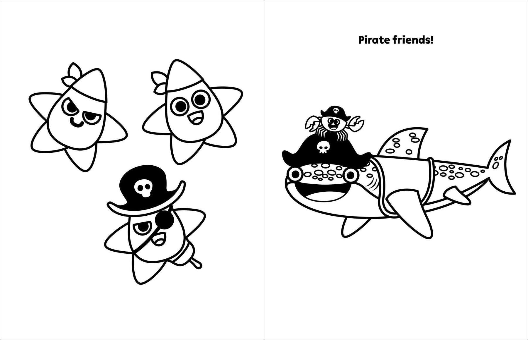 Children Colouring Activity Book | Baby Shark: My first Big Book Of Coloring | 192 pages of Colouring Fun | Suitable for Ages 3 and above | Engaging and Motor Skills Development