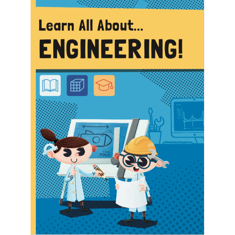 STEAM Games and Activities - Sassi: Learn All About Engineering and Maths - Include a Book and Model Set