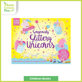 Children Activity Box Set | Paint Your Own Gorgeously Glittery Unicorns | Fun / Interactive | Suitable for Age 5 yo and above