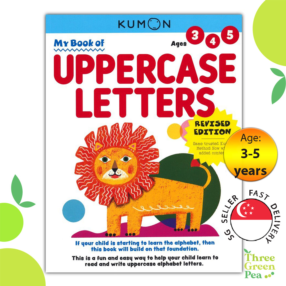 [Original] Kumon Verbal Skills Workbook - My Book Of Uppercase Letters [Revised Edition]