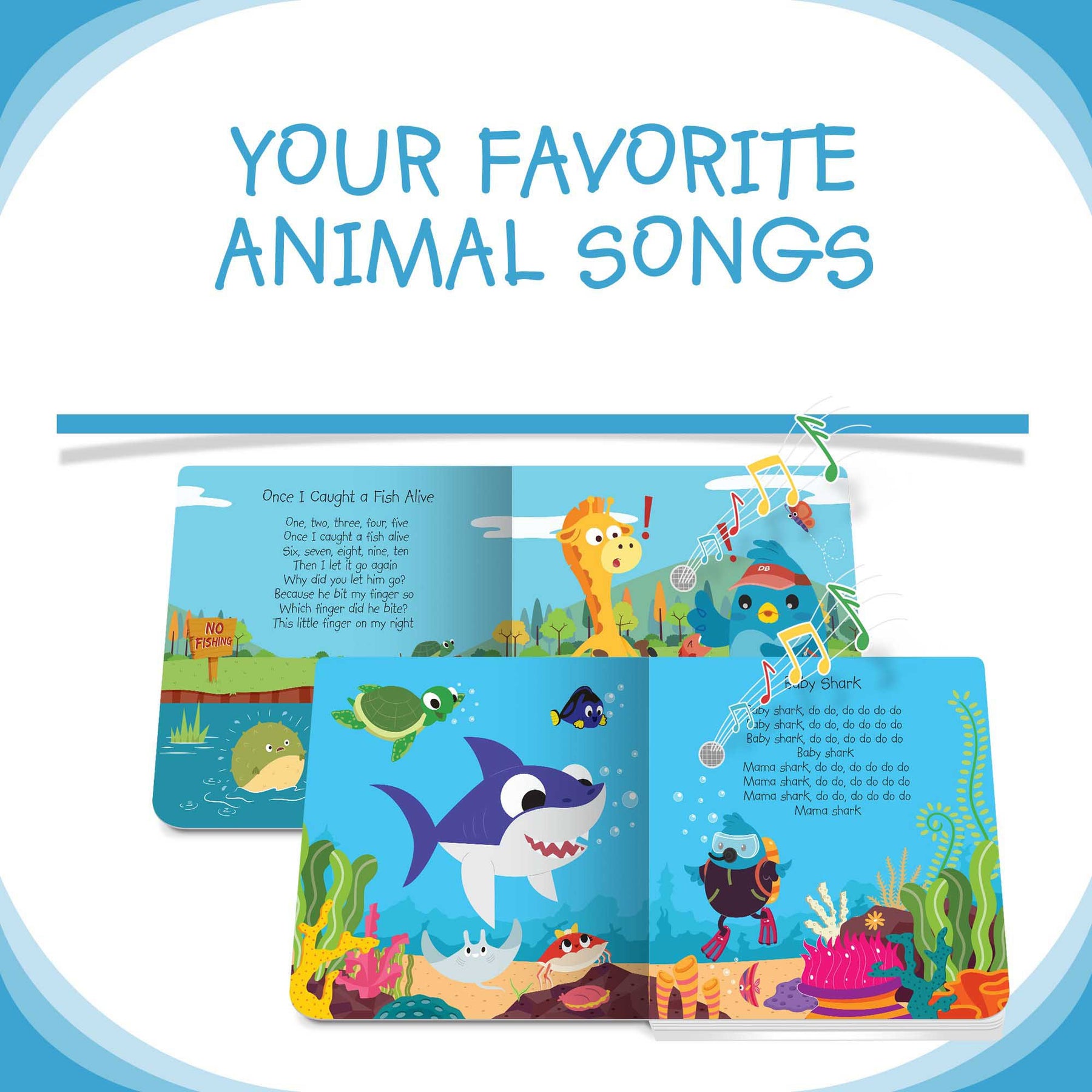 Ditty Bird Animal Songs Book [Authentic] - Audio Sound Book for Children Ages 1+ Ready Stocks [B1-2]