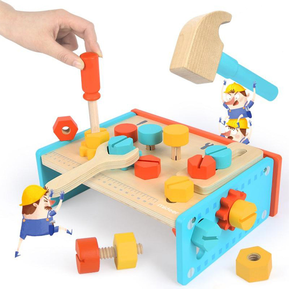 MiDeer Children Toys - My First Tool Bench - Learning and Educational Toy - Great Gift Ideas for Ages 3 and above