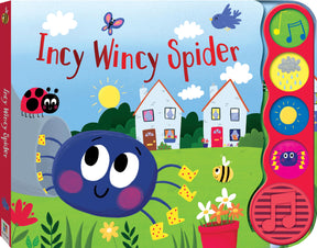 Children Nursery Rhyme Sound Books | Incy Wincy Spider / Twinkle Twinkle Little Star | Suitable for Age 1