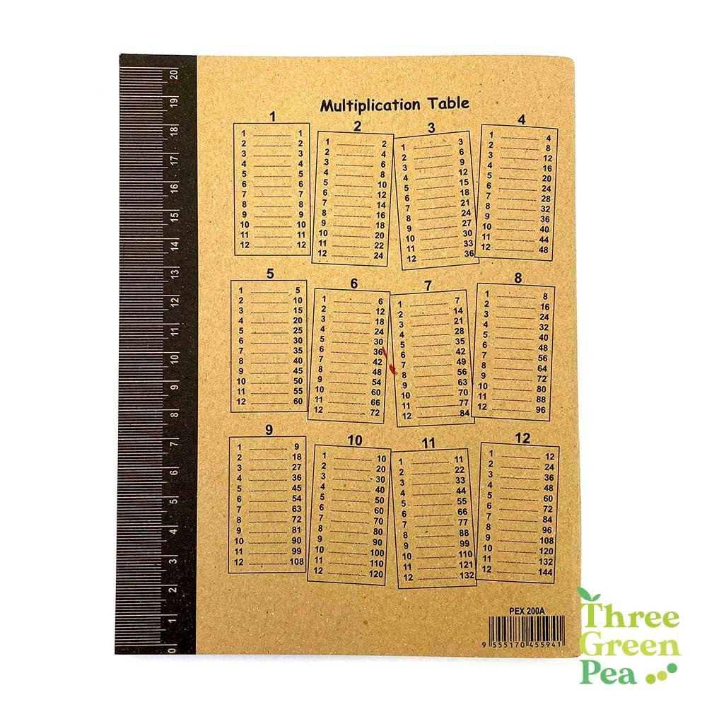 Exercise Books (Single Line or three lines) for Practice - School Stationery [Bundle of 10]