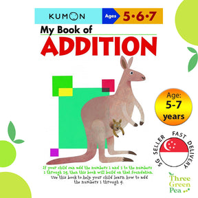 Kumon Math Skills Workbooks - My Book of Addition [C2-3]