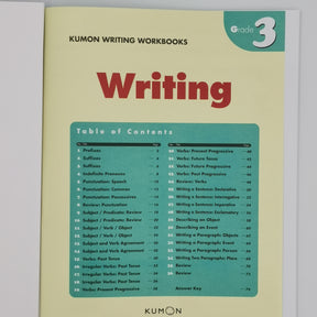 Kumon Writing Workbooks Grade 3 WRITING