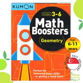 Kumon Grade 3-6 Math Boosters (Geometry)