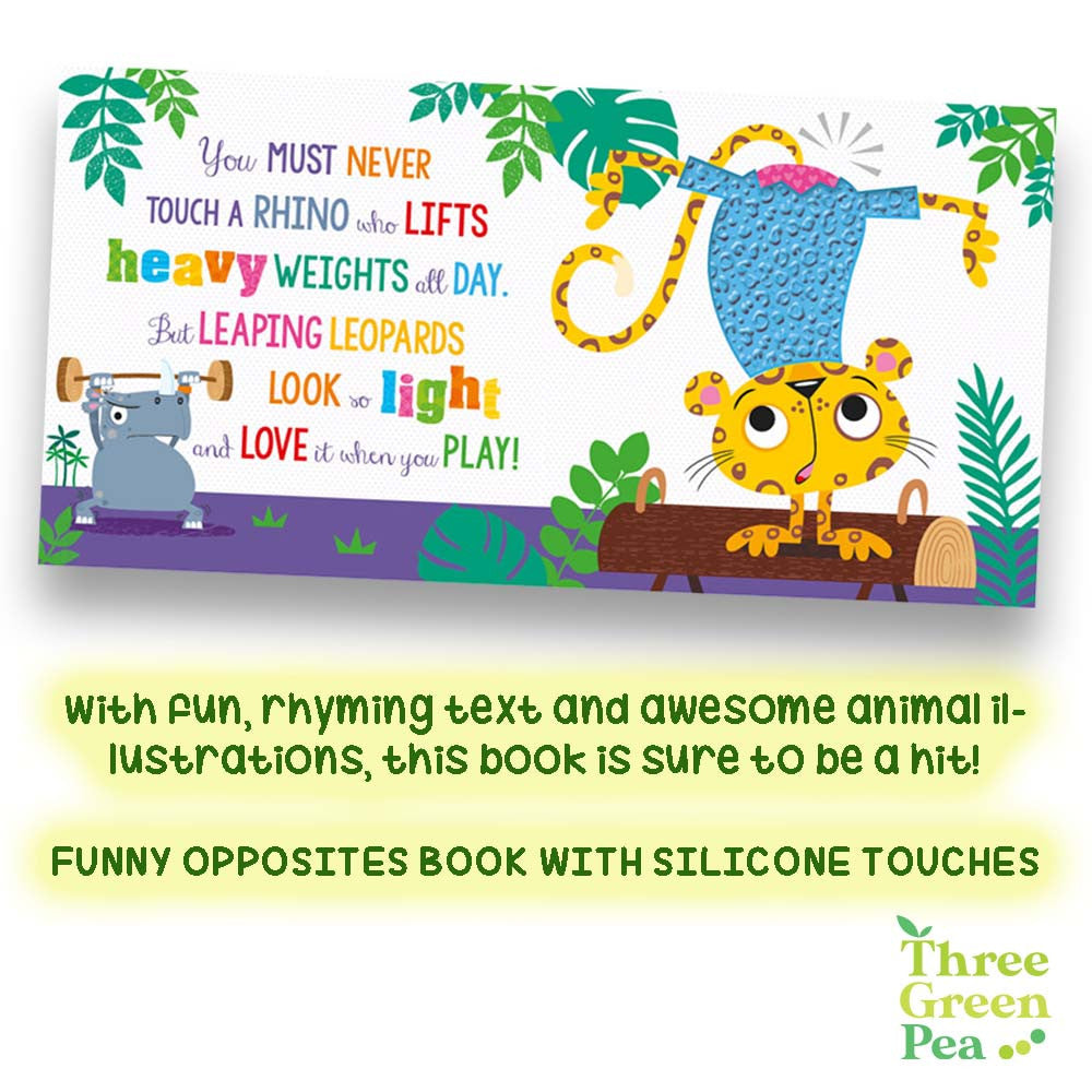 Touch and Feel Board Books Never Touch a Huge Elephant! Children Books for babies and toddlers [B1-1]