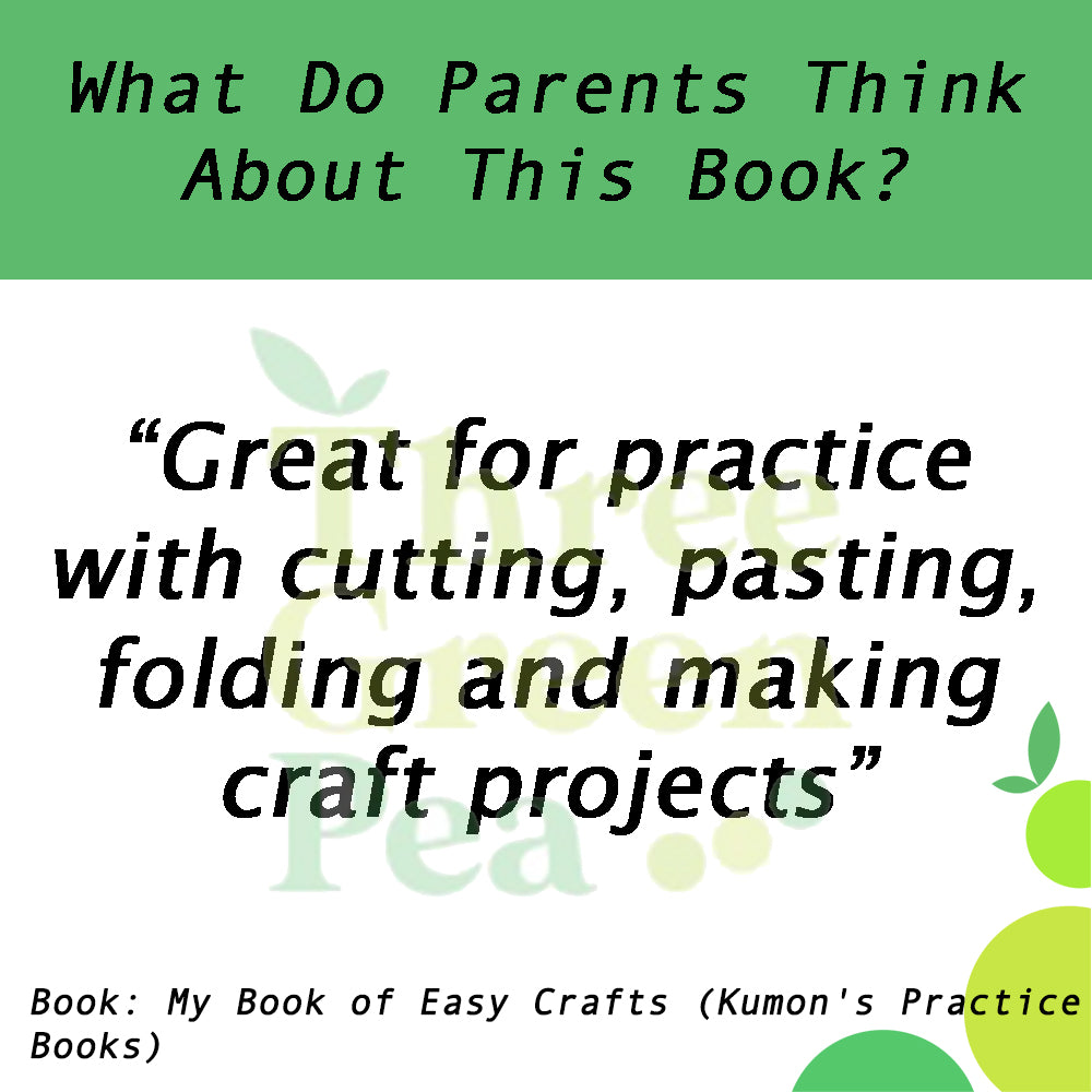 Kumon Basic Skills Workbooks - My Book of Easy Crafts