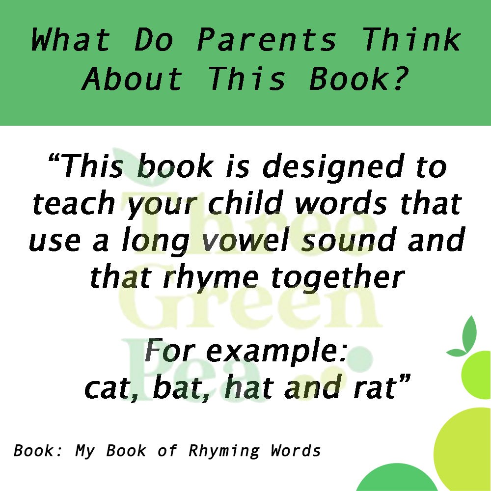 Kumon Verbal Skills Workbooks - My Book of Rhyming Words