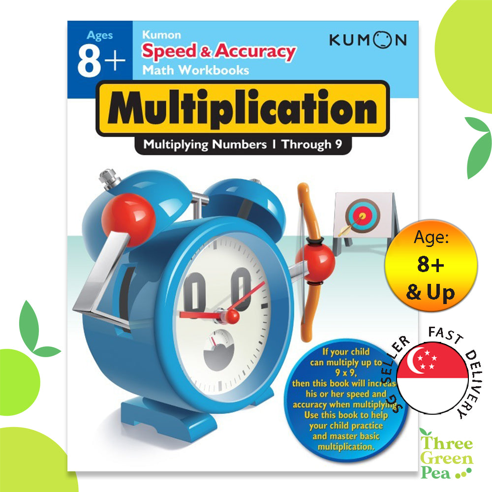 Kumon Speed & Accuracy Math Workbook - Multiplication