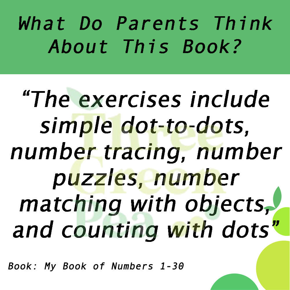 Kumon Math Skills Workbooks - My Book of Numbers 1-30 [Revised Edition] [C2-4]