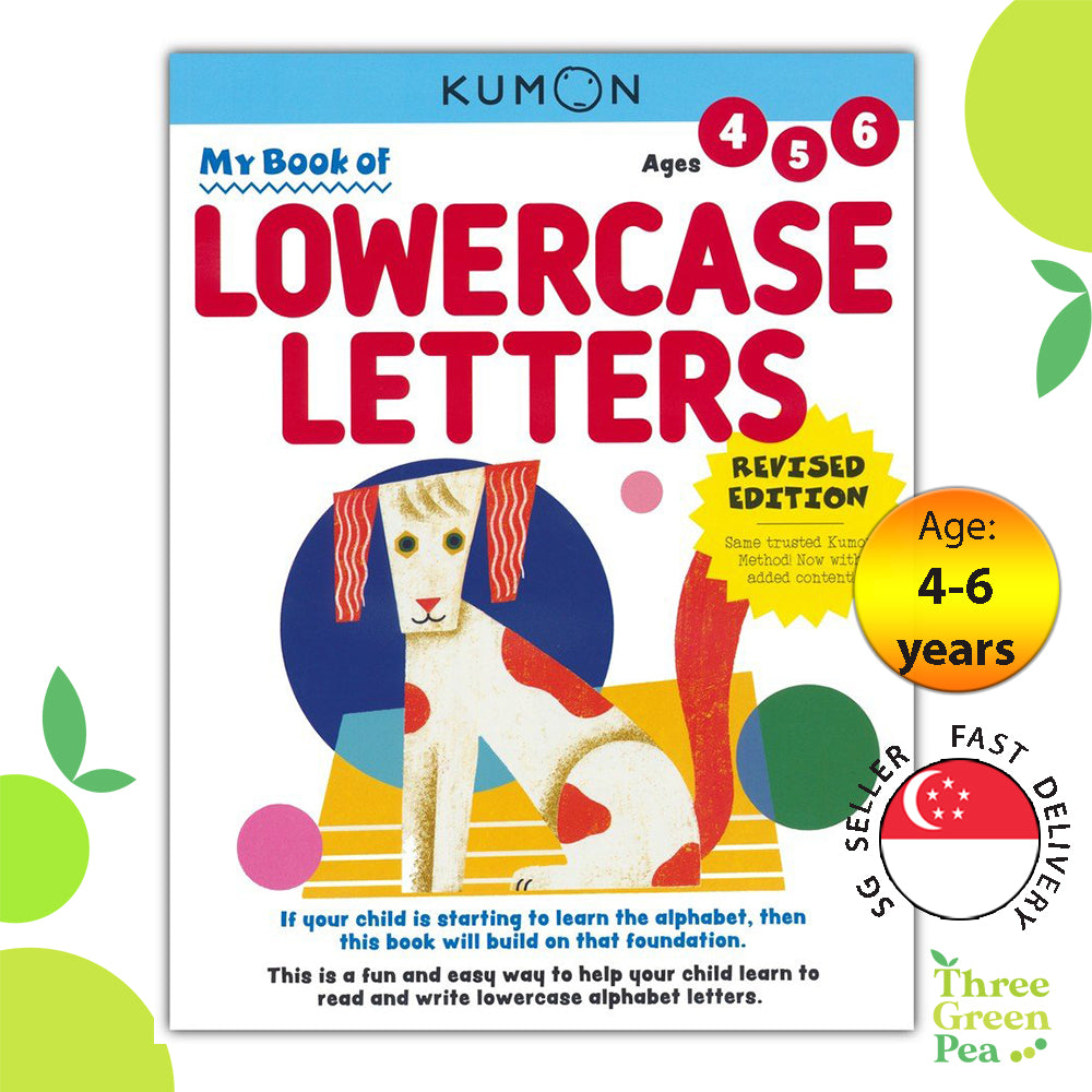 [Original] Kumon Verbal Skills Workbook - My Book Of Lowercase Letters [Revised Edition]